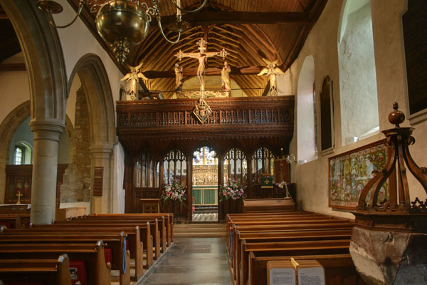 HDR of Kemsing Church