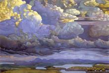 Nicholas Roerich, Battle in the Heavens Nicholas Roerich, Battle in the Heavens